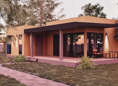 “Дом с сауной 102”, 102 кв.м