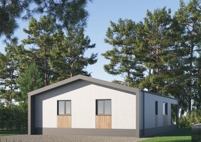 «BarnHouse 80White»,80 кв.м.