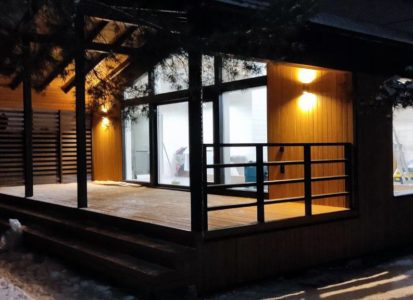 Каркасный дом 91 кв.м., Пензенская обл., ТСН Лесное Озеро 2023 г.