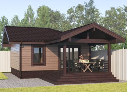 «Баня 45», 44,7 кв.м.